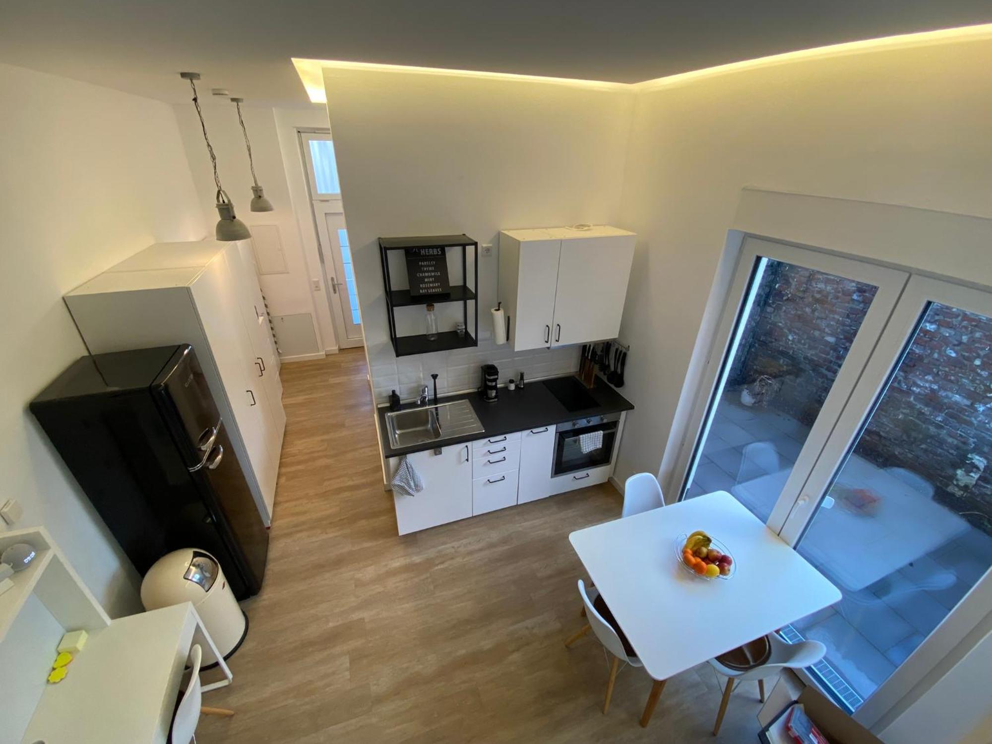 Schoene, Moderne Wohnung Mit Grosszuegiger Terasse Essen Exteriör bild