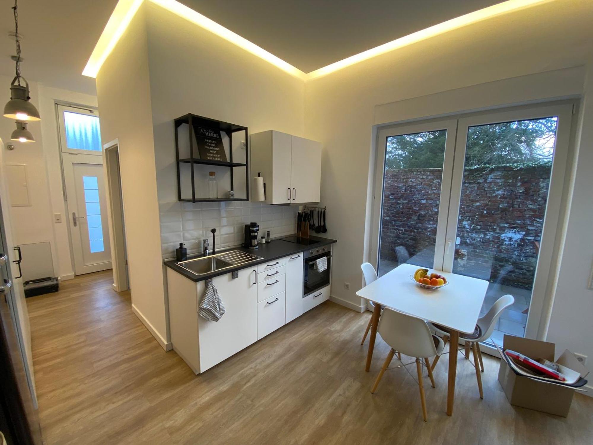 Schoene, Moderne Wohnung Mit Grosszuegiger Terasse Essen Exteriör bild
