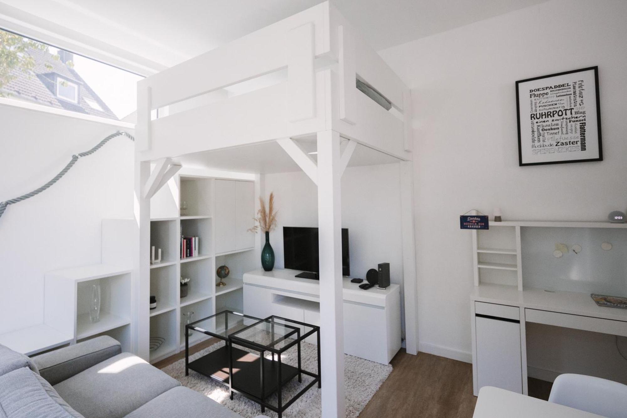 Schoene, Moderne Wohnung Mit Grosszuegiger Terasse Essen Exteriör bild